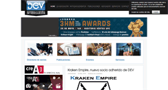 Desktop Screenshot of dev.org.es